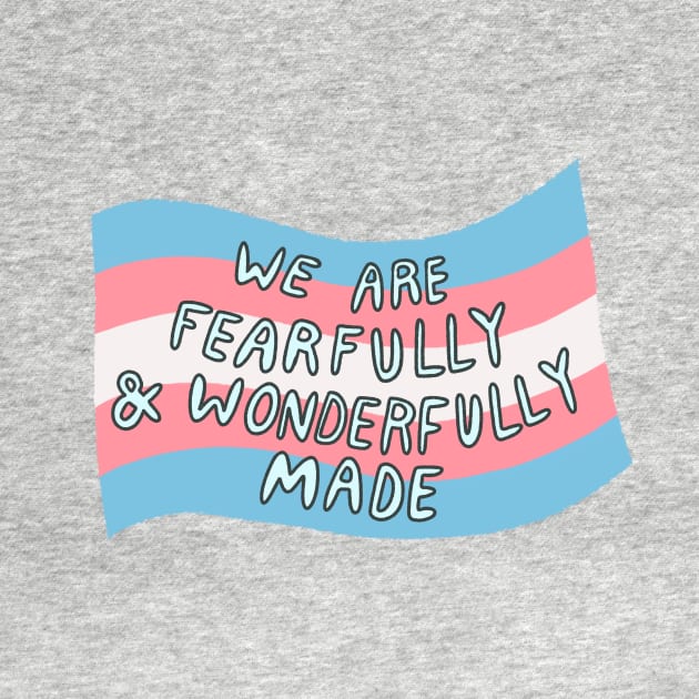 We Are Fearfully and Wonderfully Made by Ollie Day Art